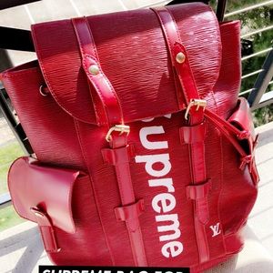 Louis Vuitton Supreme Collaboration Backpack